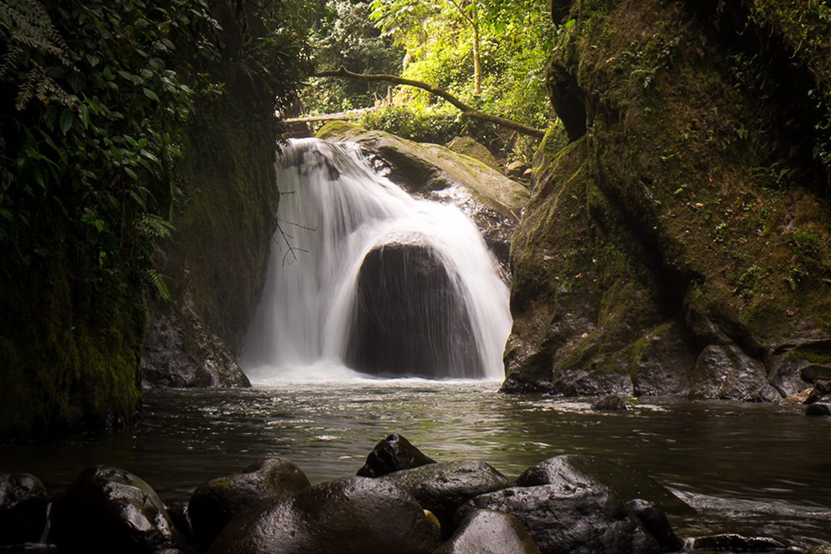 Mindo, Wasserfall Mindo, Wasserfall