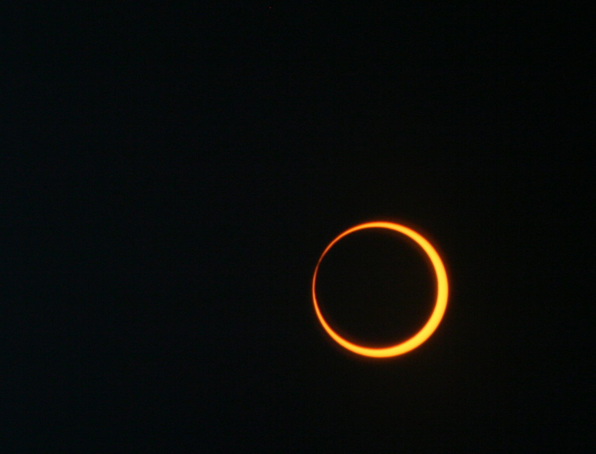 Ringförmige Sonnenfinsternis Ringförmige Sonnenfinsternis