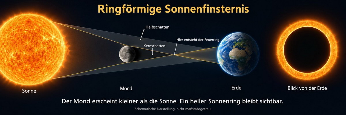 Ringförmige Sonnenfinsternis Ringförmige Sonnenfinsternis