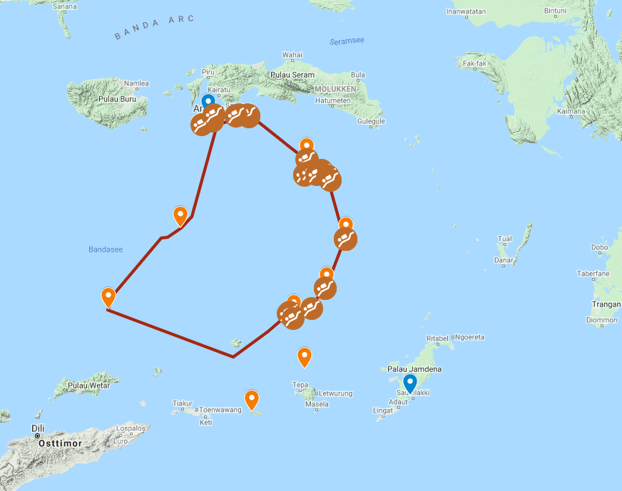 Route Bandasee Route Bandasee
