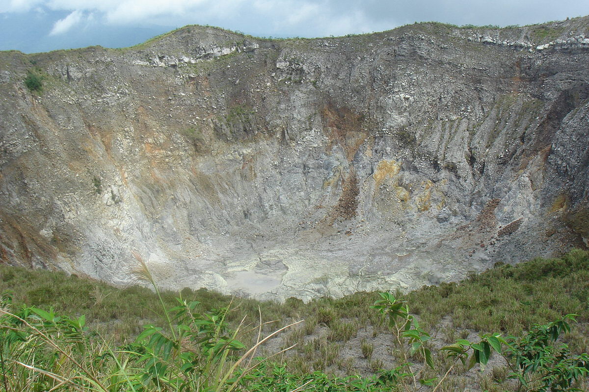 Vulkankrater Vulkankrater