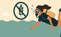 Glutenfrei im Tauchurlaub